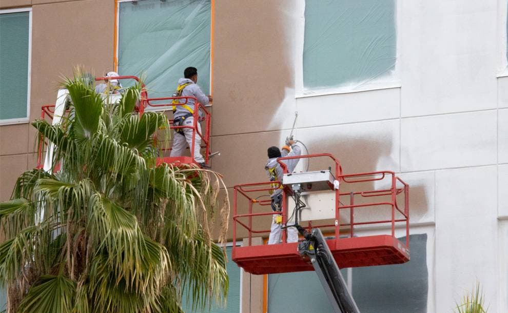 Dallas commercial painting project